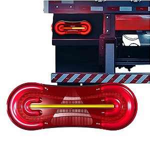 LANTERNA TRASEIRA LED PARA CARRETA FACCHINI F70 ORIGINAL