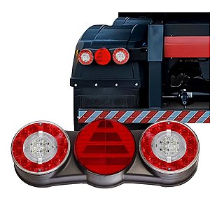 LANTERNA TRASEIRA PARA FACCHINI 2017 BIVOLT DIREITO ASPOCK