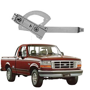 MAQUINA DE VIDRO FORD SAPAO F1000 92 A 99 ESQUERDO MANUAL
