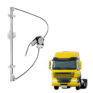 MAQUINA DE VIDRO ELETRICA 24V PARA DAF CF85 2003 A 2021 ESQ