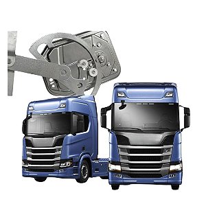 MAQUINA DE VIDRO PARA SCANIA SERIE 4/5/6 ESQUERDO MANUAL