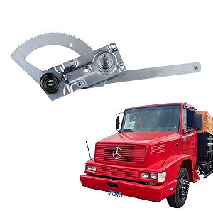 MAQUINA DE VIDRO MERCEDES 1982 A 1990 PINO LONGO ESQUERDO