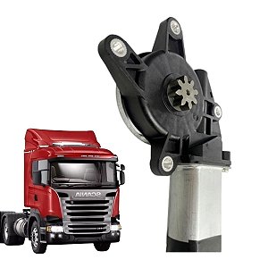 MOTOR VIDRO ELETRICO 24V MABUCHI LADO ESQUERDO