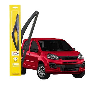 PALHETA TRASEIRA PARA-BRISA 10 POLEGADAS PARA MOBI UNO SPIN