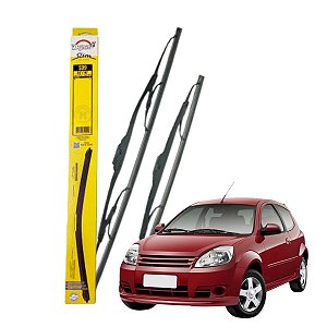 PAR PALHETA LIMPA VIDRO DYNA PARA FORD KA DIANTEIRO 19/17P