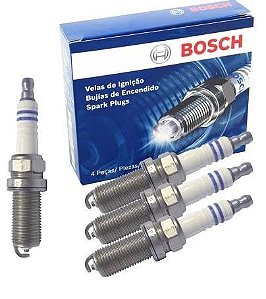 JOGO DE VELAS BOSCH KIT 4 UN 12V CITROEN PEUGEOT NISSAN