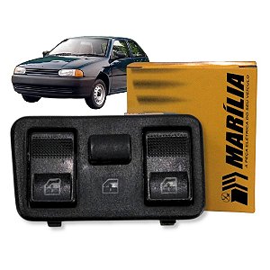 INTERRUPTOR VIDRO ELETRICO PARA VOLKSWAGEN GOL 97 A 99 CINZA