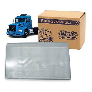 LENTE FAROL PRINCIPAL VIDRO PARA VOLVO NL10 NL12 87-97 DIR