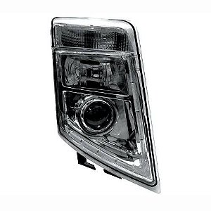 FAROL VOLVO FH13 APÓS 2010 LADO DIREITO H7 H7 C/ PISCA EDN