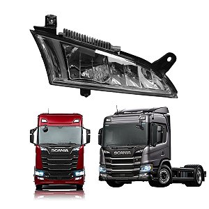 FAROL AUXILIAR LED PARA SCANIA SÉRIE 6 NTG +2019 DIR GRADE