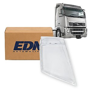 LENTE FAROL PARA VOLVO FH13/FM13 10-14 LADO DIREITO EDN