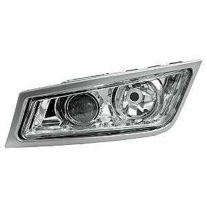 FAROL AUXILIAR VOLVO FH13 LADO ESQUERDO H3 C/ MOLDURA EDN