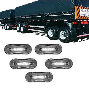 KIT 5 SIDELIGHT LANTERNA LATERAL PARA FACCHINI 24V ASPOCK