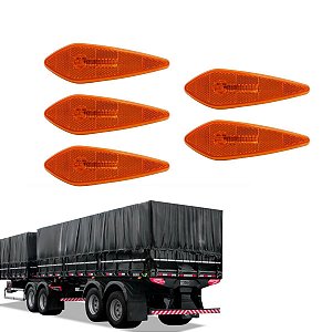 KIT 5UN LANTERNA LATERAL SIDE PARA NOMA +19 ORIGINAL BRASLUX