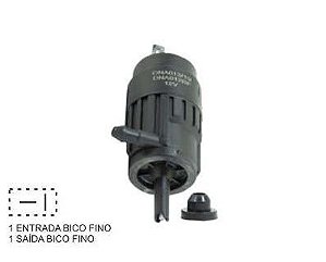 BOMBA AGUA/GASOLINA UNIVERSAL BICO FINO 12V 1 SAIDA