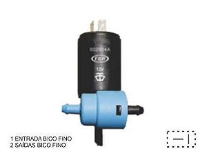 BOMBA AGUA 12V LIMPADOR PARABRISA UNIV PARA AGILE ASTRA TSA