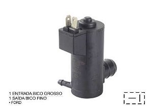 BOMBA AGUA/GASOLINA FORD TODOS UNIV BICO GROSSO 12V 1 SAIDA