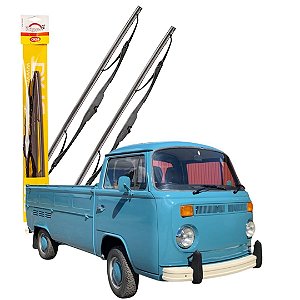 PAR PALHETA LIMPADOR PARA VW FURGAO PICK UP KOMBI 1975-2012