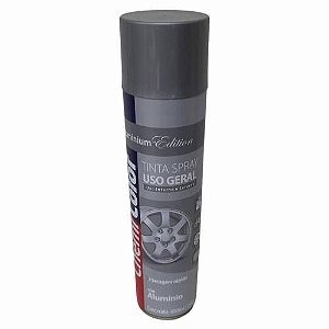 TINTA AUTOMOTIVA SPRAY ALUMINIO RODA TECBRIL SECAGEM RAPIDA