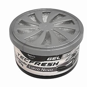 AROMATIZANTE GEL CHEIRINHO CARRO NOVO PERFUMADOR TECFRESH