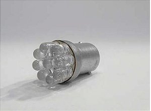 PAR LAMPADA AUTOMOTIVA LED 12V 5W BRANCA CARRO MOTO UNIV 1PL