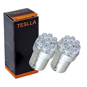 PAR LAMPADA LED 24V 1 PL 5W VERMELHO AUTOMOTIVO UNIV SCANIA