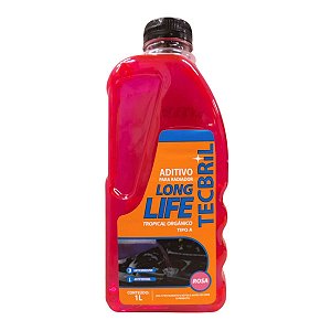 ADITIVO P/  RADIADOR ARREFECIMENTO VEICULO ROSA 1 L ORGANICO