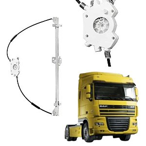 MÁQUINA VIDRO ELÉTRICA PARA DAF XF105 S/ MOTOR ESQU ZINNI
