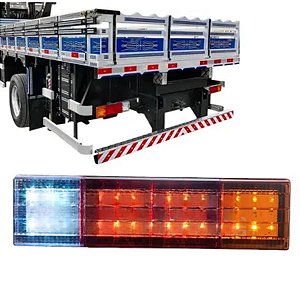 LANTERNA TRASEIRA PARA MERCEDES 96-18 LED BIVOLT LD TRICOLOR