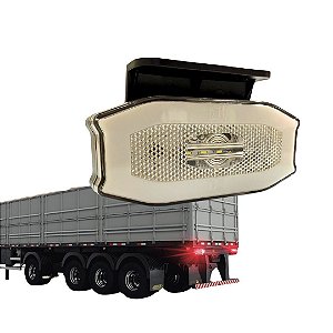 LANTERNA LATERAL EXCLUSIVE E-VISION COM GUIA DE LUZ CRISTAL