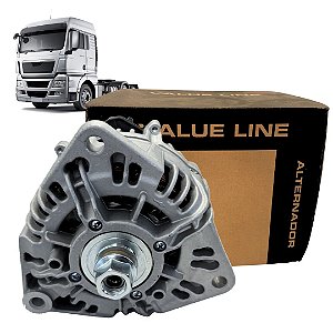 ALTERNADOR PARA MAN TGX COM MOTOR D2676 BOSCH 24V VALUE LINE