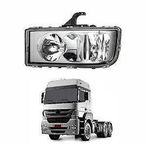 FAROL PRINCIPAL PARA MERCEDES AXOR APÓS 2005 DIREITO HELLA