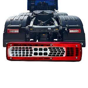LANTERNA TRASEIRA LED PARA VOLVO FMX FH FM 24V CAMINHAO DIR