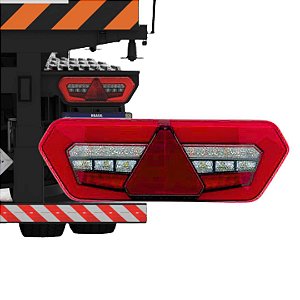LANTERNA TRASEIRA LED  BIVOLT DIAMOND PARA GUERRA LD BRASLUX