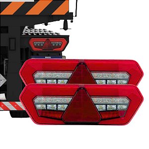 PAR LANTERNA TRASEIRA BIVOLT DIAMOND PARA GUERRA BRASLUX