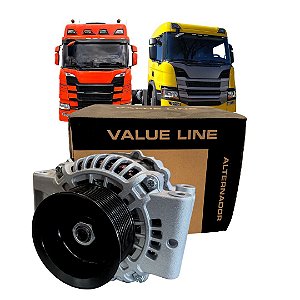 ALTERNADOR PARA SCANIA CAMIHAO MITSUBISHI 24V DELCO REMY