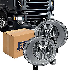 PAR FAROL AUXILIAR NEBLINA PARA SCANIA SÉRIE 5 APOS 2007 EDN