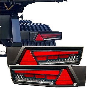 PAR CONJ LANTERNA TRASEIRA LED BIVOLT WINGS BRASLUX ORIGINAL