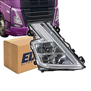 FAROL PRINCIPAL RHD PARA VOLVO FH APÓS 2022 LD C/ DRL EDN