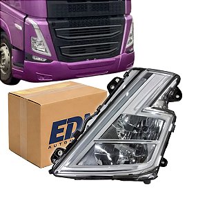 FAROL PRINCIPAL RHD PARA VOLVO FH APÓS 2022 LE C/ DRL EDN