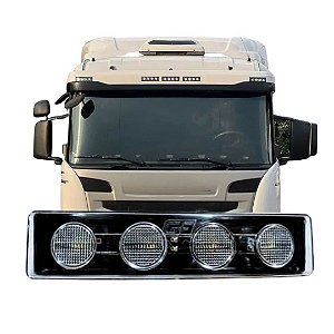 LANTERNA TAPA SOL PARA SCANIA SÉRIE 5 LED 24V CRISTAL GF