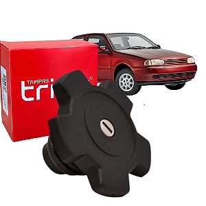 TAMPA COMBUSTIVEL PARA GOL SAVEIRO KOMBI C CHAVE TRINK PRETO