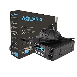 RADIO PX AQUARIO 80CANAIS PLUS AM 7W PARA CAMINHÃO MOTORHOME