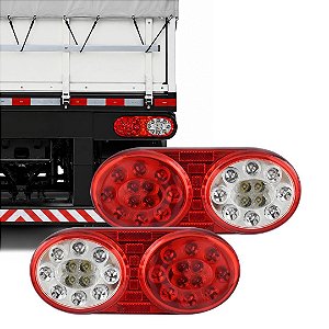 PAR LANTERNA TRASEIRA LED BIVOLT UNIVERSAL PARA RANDON - GF
