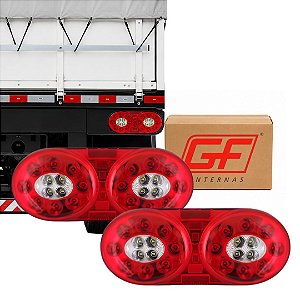 PAR LANTERNA TRASEIRA LED BIVOLT UNIVERSAL PARA RANDON - GF