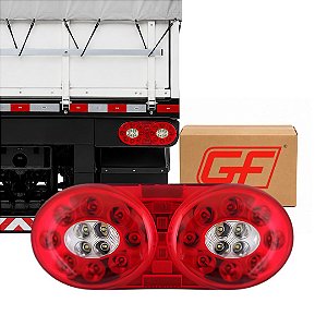 LANTERNA TRASEIRA LED BIVOLT UNIVERSAL PARA RANDON - GF