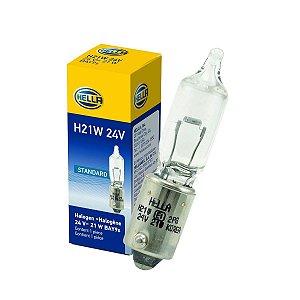 LAMPADA PISCA 24V 21W CAMINHAO CAMINHONETE OFF ROAD HELLA