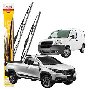 PAR PALHETA DIANT PARA STRADA 1998 A 2020 / DOBLO +2001 DYNA