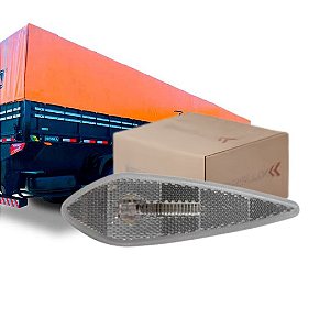 KIT 12 LANTERNA LATERAL SIDE PARA NOMA +19 CRISTAL BRASLUX