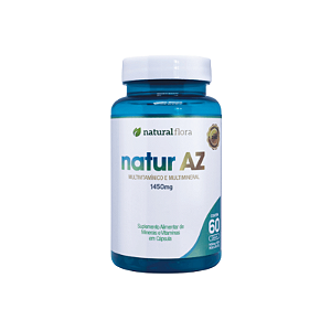 Energia, Imunidade e Saúde  de A a Z –  | Natur AZ 1450mg 60 Cáps.